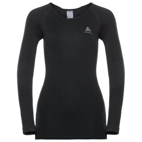 Odlo, koszulka techniczna damska, PERFORMANCE WARM Bl Top Crew neck l/s C/O - 188031/60064, rozmiar XL