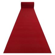 Dywany - Chodnik RUMBA 1974 Ślub, wesele podgumowany, jednokolorowy bordo, czerwony 100cm, 100x530 cm - miniaturka - grafika 1