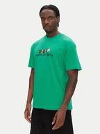 Koszulki męskie - Volcom T-Shirt Bob Moleema A4312554 Zielony Loose Fit - miniaturka - grafika 1