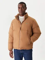 Kurtki męskie - Lacoste Kurtka puchowa BH5154 Brązowy Regular Fit - miniaturka - grafika 1