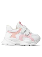Buty dla dziewczynek - Guess Sneakersy Baby Noel FT5BAN ELE12 Biały - miniaturka - grafika 1
