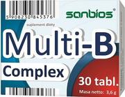 Układ nerwowy - Sanbios Multi-B-Complex - 30 tabletek po 120 mg - miniaturka - grafika 1