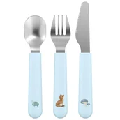 Sztućce dla dzieci - Mepal Sztućce dziecięce Mio Forest Friends 108033065408 - miniaturka - grafika 1