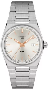 Zegarek Zegarek Tissot T137.210.11.031.00 PRX 35MM - Zegarki damskie - miniaturka - grafika 1