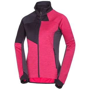 Bluza damska Northfinder Jaclyn Rozmiar: L / Kolor: różowy/czarny - Bluzy sportowe damskie - miniaturka - grafika 1