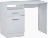 Biurka dla dzieci - Biurko Elior Białe biurko do pokoju dziecięcego - Dinero - miniaturka - grafika 1