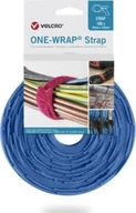 Taśmy klejące - VELCRO One Wrap 13 mm x 200 mm, 100 sztuk, niebieska - miniaturka - grafika 1