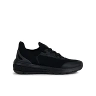 Sneakersy damskie - Damskie Sneakersy GEOX D SPHERICA ACTIF D35THA-06K7Z-C9999 – Czarny - miniaturka - grafika 1