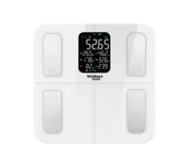 Wagi łazienkowe - Webber Livia SBS-1320B Biały - miniaturka - grafika 1