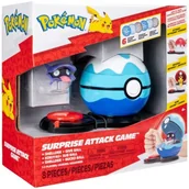 Gadżety dla graczy - Figurka JAZWARES Pokémon Surprise attack Shellder PKW4173 - miniaturka - grafika 1