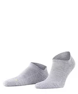 Skarpetki damskie - FALKE Uniseks Skarpety do trampek Cool Kick Sneaker U SN Oddychający I Szybkoschnący krótkie jednokolorowe 1 Para, Szary (Light Grey 3400), 39-41 - miniaturka - grafika 1