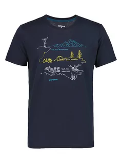 Koszulki sportowe męskie - Icepeak Koszulka funkcyjna "Beeville" w kolorze granatowym - grafika 1