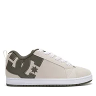 Sneakersy męskie - Sneakersy DC COURT GRAFFIK SE DC01665100 Beżowy - miniaturka - grafika 1