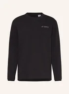 Buty trekkingowe damskie - Adidas Terrex Koszulka Z Długim Rękawem schwarz - miniaturka - grafika 1