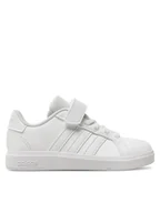 Buty dla dziewczynek - adidas Sneakersy Grand Court 2.0 El C IH5531 Biały - miniaturka - grafika 1