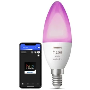 Philips Hue White P45 E14 żarówka kulka - 2 pak 929002294204 - Pozostałe oświetlenie - miniaturka - grafika 1