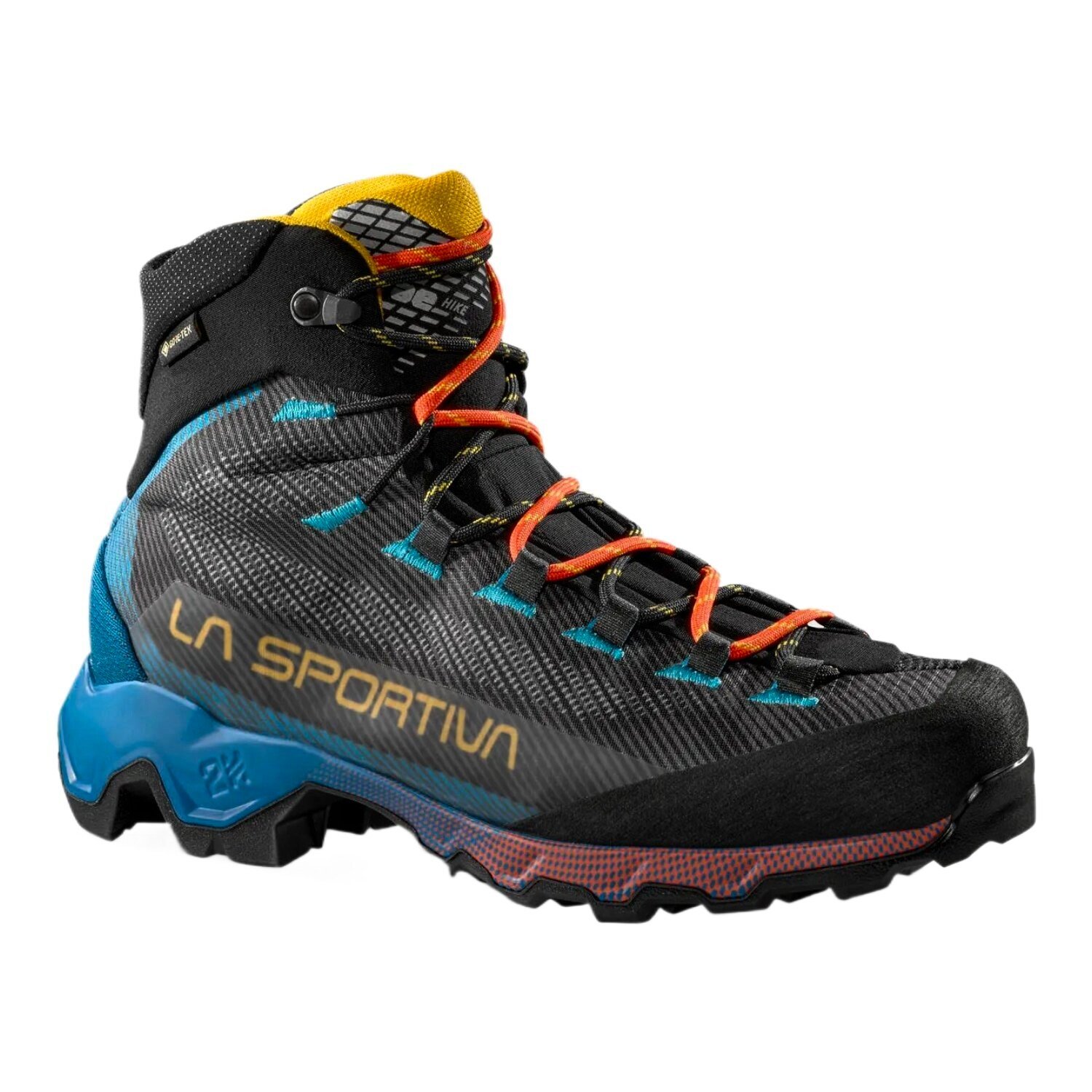 Męskie buty outdoorowe La Sportiva Aequilibrium Hike GTX Carbon/Tropic Blue EUR 44