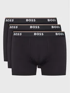Majtki męskie - Boss Komplet 3 par bokserek Power 50475282 Czarny - miniaturka - grafika 1