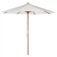 Parasole ogrodowe - Beliani Parasol ogrodowy 270 cm kremowy TOSCANA 12250 12250 - miniaturka - grafika 1