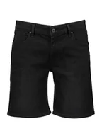 Spodenki damskie - Pepe Jeans Szorty dżinsowe w kolorze czarnym - miniaturka - grafika 1