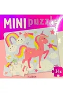 Puzzle - Mini puzzle 24 el. Jednorożec - miniaturka - grafika 1