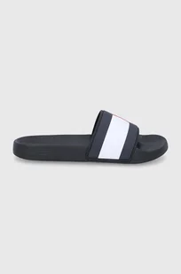 Tommy Hilfiger klapki męskie kolor czarny - Klapki i japonki męskie - miniaturka - grafika 1