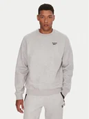 Bluzy męskie - Reebok Bluza RK25154CCM Szary Regular Fit - miniaturka - grafika 1