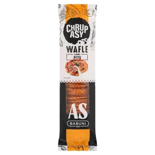 As Babuni Chrupasy Wafle o smaku pizzy 80 g - Paluszki - miniaturka - grafika 1