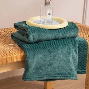 Koc 200 x 220 Pluszowy Mikrofibra Willy Butelkowy - Koce - miniaturka - grafika 6