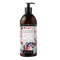 Kosmetyki do kąpieli - Natural Expert regenerujący żel pod prysznic Białe kwiaty + ekstrakt z oliwki 480ml - miniaturka - grafika 1