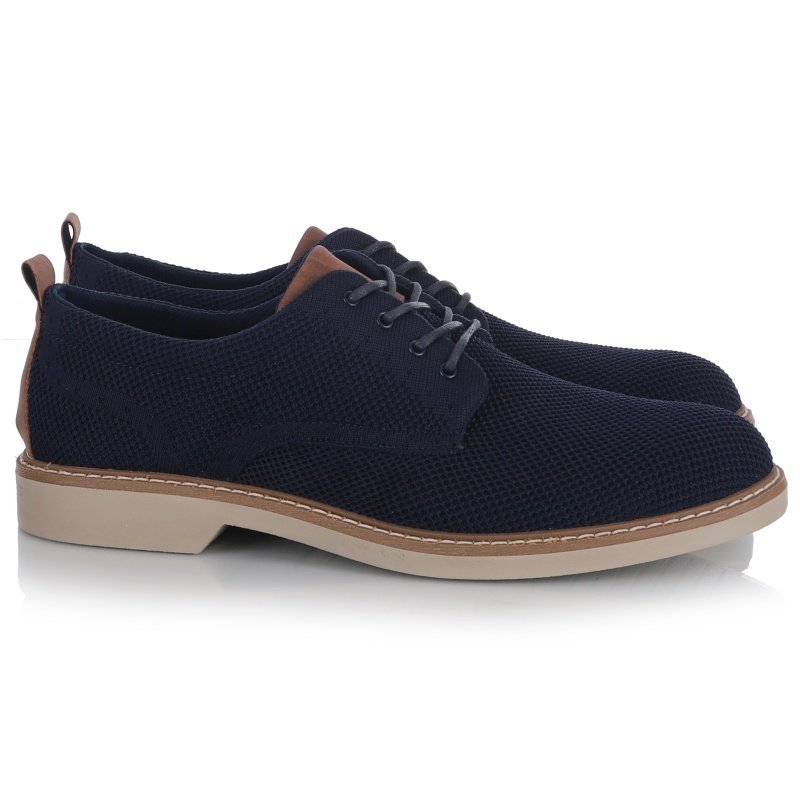 Półbuty męskie Imac 750510 02611/005 BLUE/COGNAC R.41