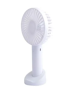 Wentylator BLOW WENTYLATOR PODRĘCZNY USB Z AKUMULATOREM BIAŁY - Wentylatory - miniaturka - grafika 1