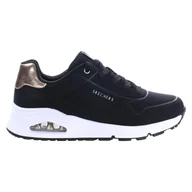 Buty trekkingowe damskie - Buty na co dzień unisex SKECHERS UNO GEN1 SHIMMER - miniaturka - grafika 1