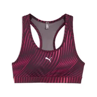 Biustonosze - Damski Stanik sportowy PUMA 4KEEPS BRA - P 52531726 – Fioletowy - miniaturka - grafika 1