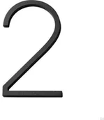Numery na dom - Numer domu mała cyfra 2 Aluminium - miniaturka - grafika 1