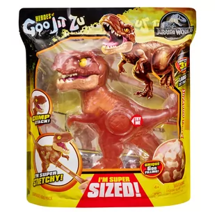 Goo Jitzu Jurrasic World - figurka Supahgoo T-Rex - TM Toys - Figurki dla dzieci - miniaturka - grafika 2