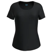 Koszulki i topy damskie - Koszulka damska Icebreaker Merino 125 Cool-Lite Sphere III SS Scoop Black S - miniaturka - grafika 1