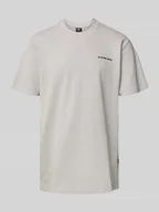 Koszulki męskie - T-shirt o luźnym kroju z okrągłym dekoltem - miniaturka - grafika 1
