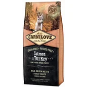 Sucha karma dla psów - Brit Carnilove Salmon&Turkey Large Breed Puppy 12 kg - miniaturka - grafika 1