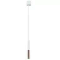 Lampy sufitowe - Orlicki Design Lampa wisząca Slimi S Bianco Rose Gold OR80858 - miniaturka - grafika 1