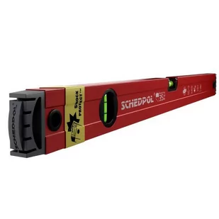 Poziomica Malarska 30Cm Shock Protect Sched-Pol - Poziomice, łaty, miary - miniaturka - grafika 1