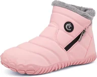 Kozaki damskie - CELANDA Buty Zimowe Damskie Śniegowce Antypoślizgowe Ciepłe Różowe 40 EU - miniaturka - grafika 1