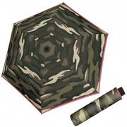 Parasole - Fiber Havanna Camouflage - składany parasol damski - miniaturka - grafika 1