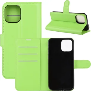 Pokrowiec König Design kompatybilny z Apple iPhone 12 / 12 Pro pokrowiec na telefon ze skóry syntetycznej - Etui na telefon zielony - Etui i futerały do telefonów - miniaturka - grafika 1