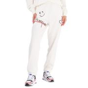 Spodnie sportowe damskie - Spodnie Champion Elastic Cuff 116287-WW036 - białe - miniaturka - grafika 1