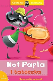 Kot Papla I Babeczka Czytamy Bez Mamy Poziom 1 Joanna Krzyżanek - Powieści i opowiadania - miniaturka - grafika 2