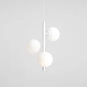 Lampy sufitowe - Fin S lampa wisząca 3-punktowa biała 1120E_S - miniaturka - grafika 1