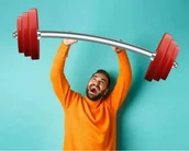 Pomoce naukowe - Kolorowa naklejka ścienna: Sztanga- duża - miniaturka - grafika 1