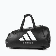 Torebki damskie - Torba treningowa adidas 2w1 Boxing M black/white - miniaturka - grafika 1