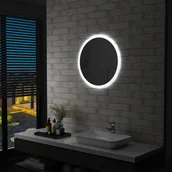 Lustra - Lustro łazienkowe z LED VIDAXL, 60 cm - miniaturka - grafika 1